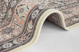 Nouristan mirkan tabriz cream rose Pink, Cream Living Room Moroccan Rug.