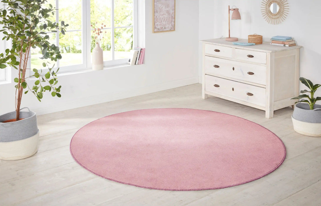 Hanse Home nasty light rose Pink Living Room  Rug.