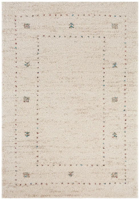 Mint Rugs nomadic hh 104888 cream Cream Living Room Moroccan Rug.