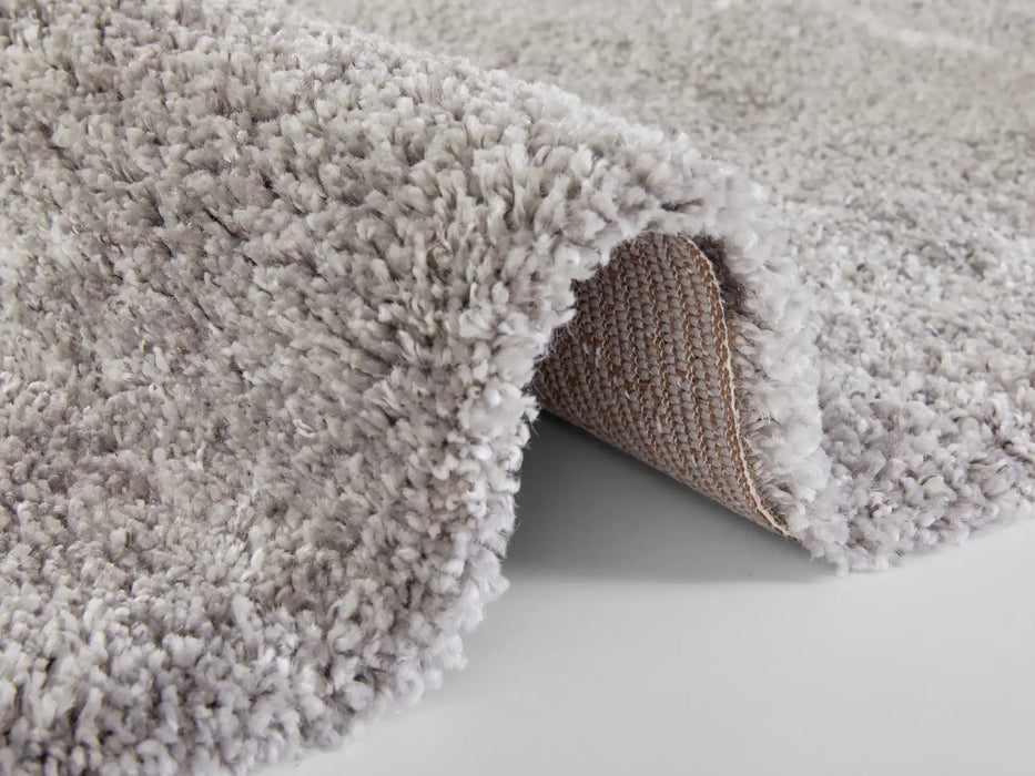 Mint Rugs nomadic hh 104891 grey cream Grey, Cream Living Room Moroccan Rug.