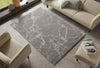 Mint Rugs nomadic hh 104891 grey cream Grey, Cream Living Room Moroccan Rug.