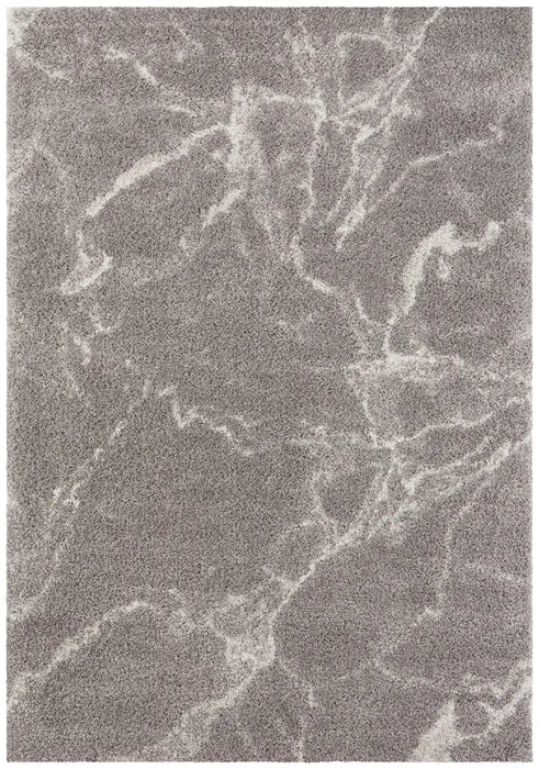 Mint Rugs nomadic hh 104891 grey cream Grey, Cream Living Room Moroccan Rug.