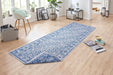 NorthRugs twin curacao ocean Blue Living Room  Rug.