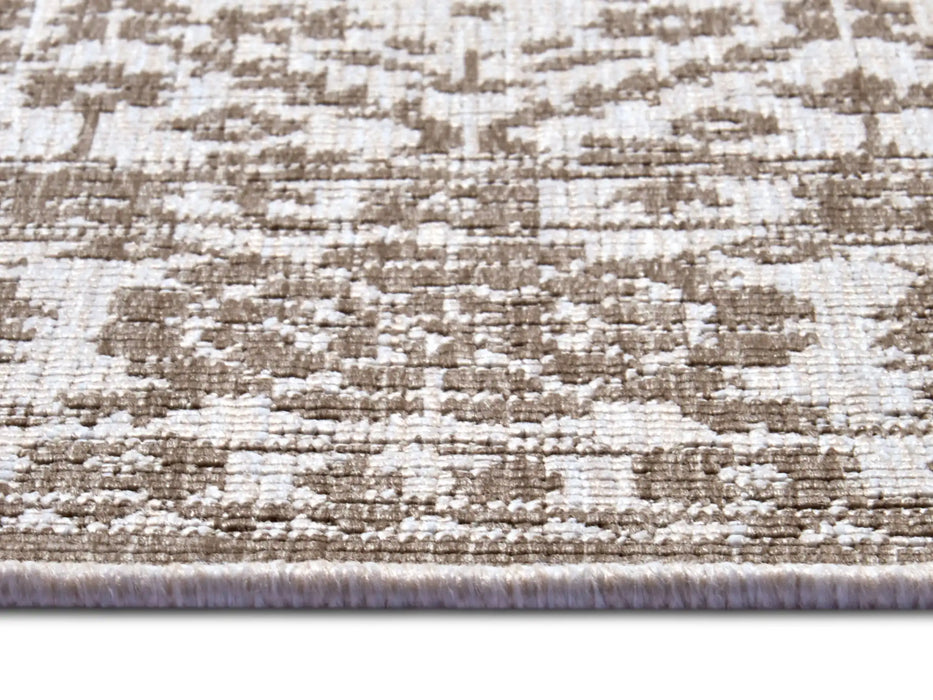 NorthRugs twin curacao linen Brown Living Room  Rug.