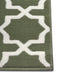 Hanse Home basic glam green Green Living Room Geometric Rug.