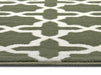 Hanse Home basic glam green Green Living Room Geometric Rug.