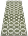 Hanse Home basic glam green Green Living Room Geometric Rug.