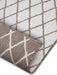 NorthRugs twin malaga linen Brown, Ivory Living Room  Rug.