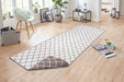 NorthRugs twin malaga linen Brown, Ivory Living Room  Rug.