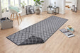 NorthRugs twin malaga night silver Grey Living Room  Rug.