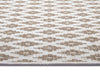 NorthRugs twin nizza linen Brown, Ivory Living Room  Rug.