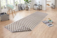 NorthRugs twin nizza linen Brown, Ivory Living Room  Rug.