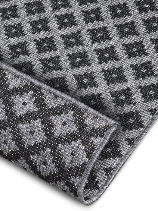NorthRugs twin nizza night silver Grey Living Room  Rug.