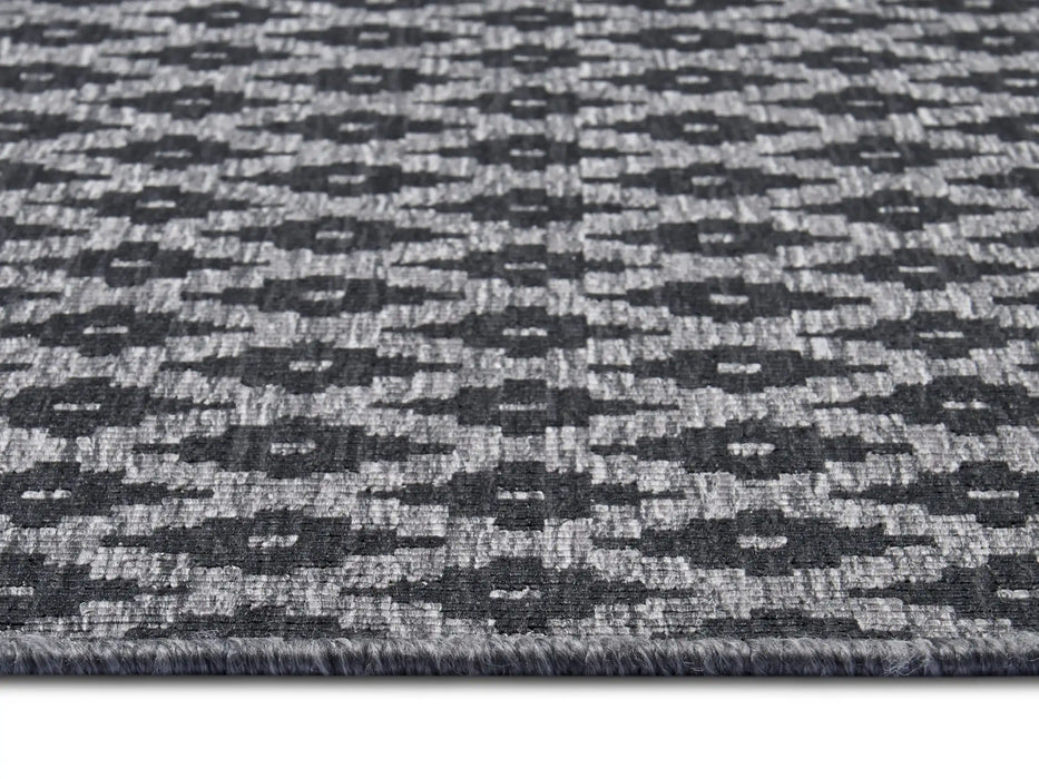 NorthRugs twin nizza night silver Grey Living Room  Rug.