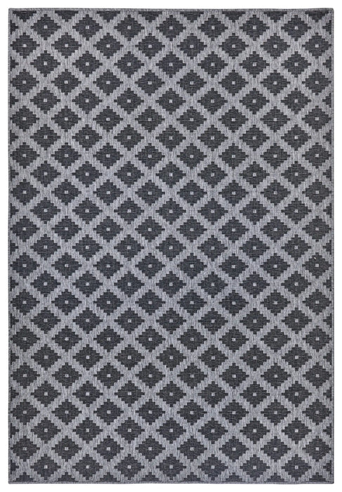 NorthRugs twin nizza night silver Grey Living Room  Rug.