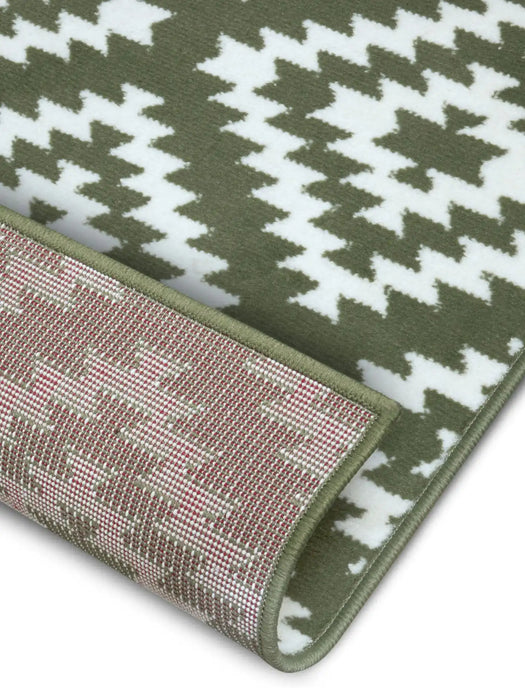 Hanse Home basic nordic green Green Living Room Geometric Rug.