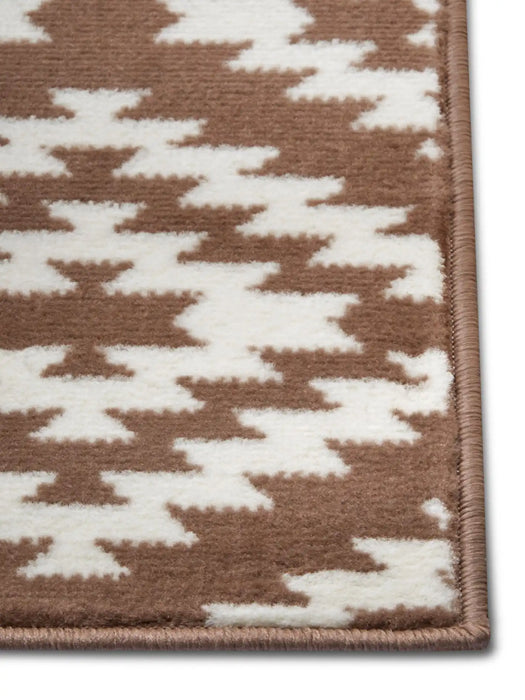 Hanse Home basic nordic taupe Brown Living Room Geometric Rug.