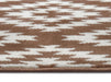 Hanse Home basic nordic taupe Brown Living Room Geometric Rug.