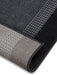 Hanse Home basic band black Grey, Black Living Room Geometric Rug.