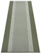 Hanse Home basic band green Green Living Room Geometric Rug.