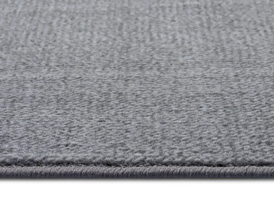 Hanse Home basic band light grey Grey Living Room Geometric Rug.
