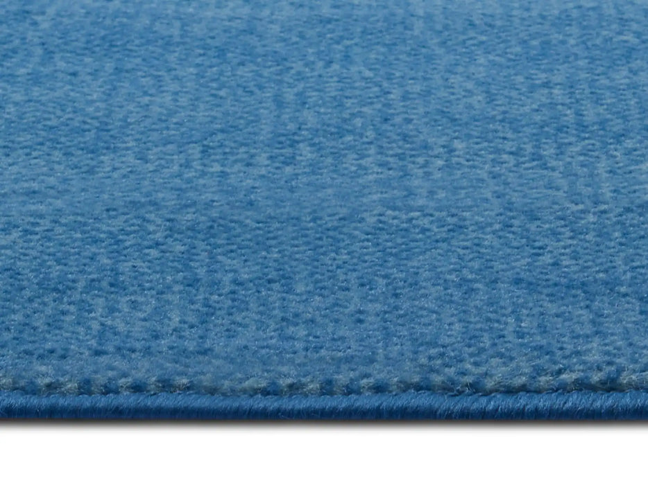 Hanse Home basic band jeans Blue Living Room Geometric Rug.