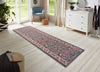 Hanse Home basic vintage grey Grey, Multicoloured Living Room Geometric Rug.