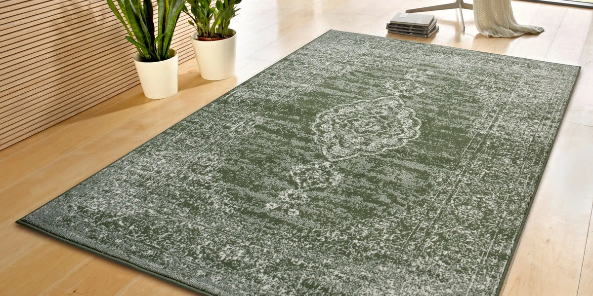 Gloria Meridional Green Rugs - Buy Meridional Green Rugs Online from ...