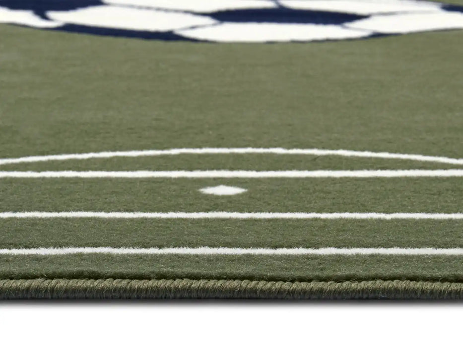 Hanse Home adventures hanse home estadio green Green Living Room  Rug.