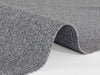 NorthRugs braided trenzado light grey Grey Living Room  Rug.