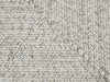 NorthRugs braided trenzado light melange Ivory, Cream Living Room  Rug.