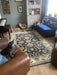 Photo by Freida R., | Hanse Home luxor 105640 blue Living Room  Rug.