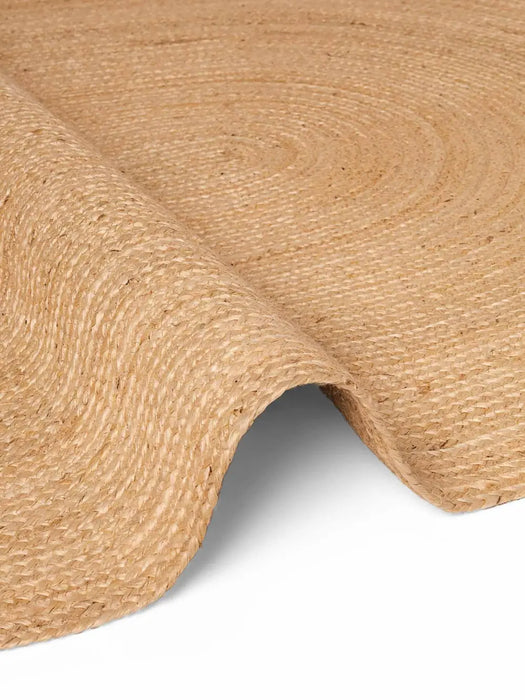 Jute Braided 106005 Natural Gold