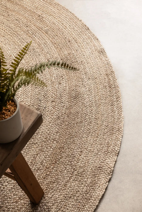 Jute Braided 106006 Grey Brown