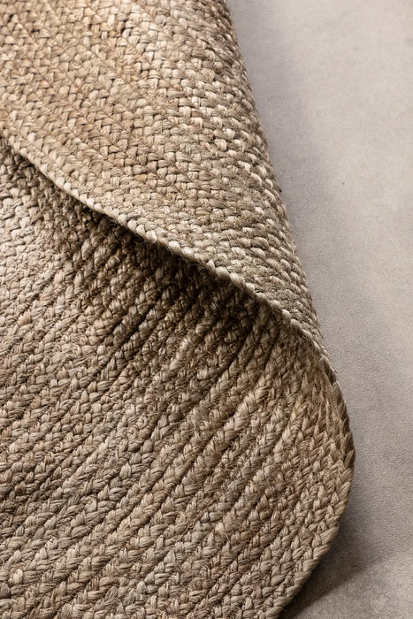 Jute Braided 106006 Grey Brown