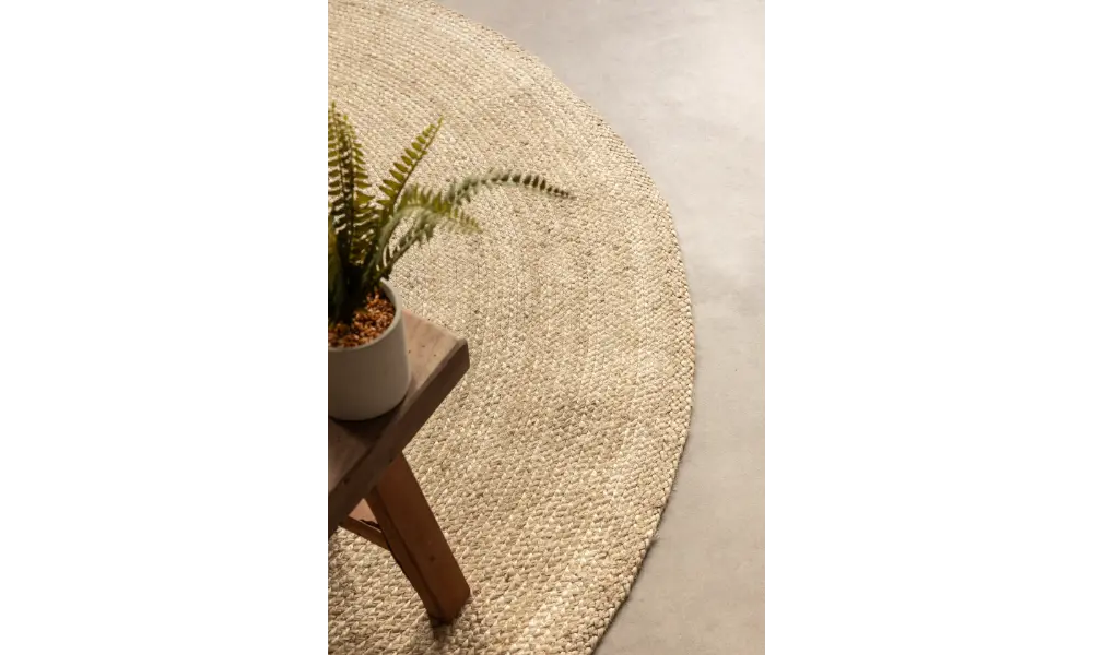 Jute Braided 106007 Ivory