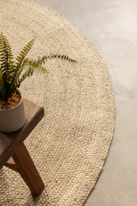 Jute Braided 106007 Ivory