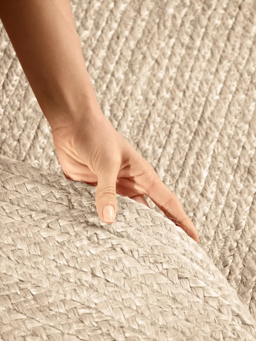 Jute Braided 106007 Natural Ivory