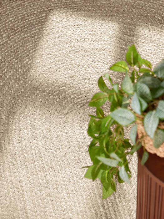 Jute Braided 106007 Natural Ivory