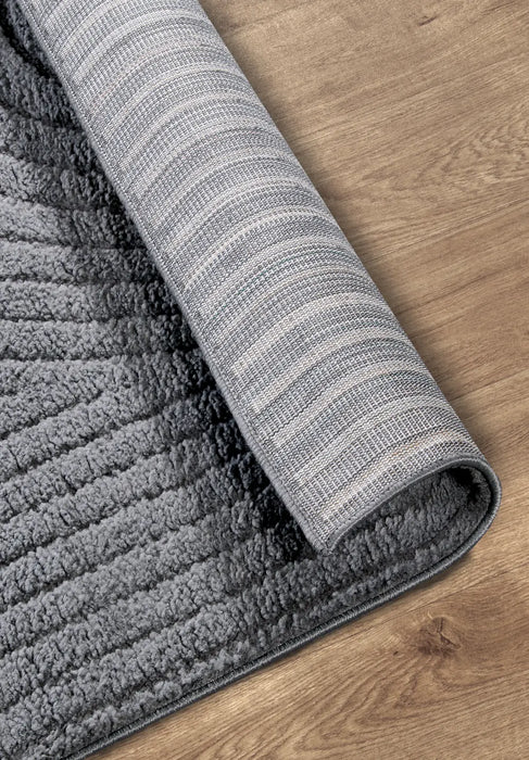 Hans Rugs New York Hans 106206 Anthracite Grey Rug — RugsDirect Online