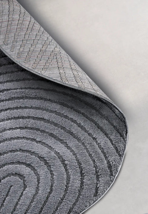 Hans Rugs New York Hans 106206 Anthracite Grey Rug — RugsDirect Online