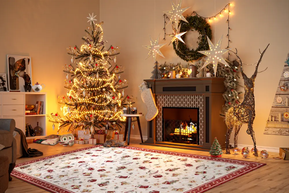 Toy`s Delight 106192 Red Multicolour Multicoloured Rug — RugsDirect Online