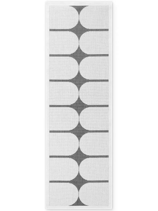 Duet 106244 Black White Indoor / Outdoor Reversible