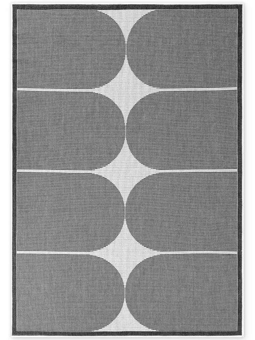 Duet 106244 Black White Indoor / Outdoor Reversible