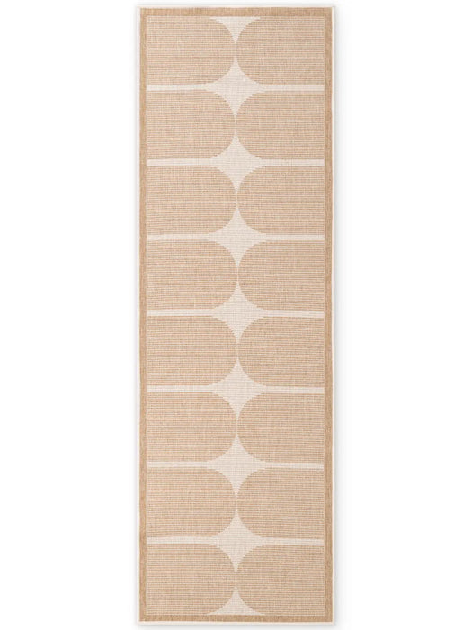 Duet 106245 Jute White Indoor / Outdoor Reversible
