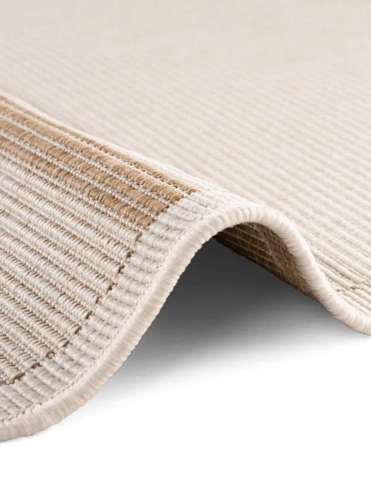 Duet 106245 Jute White Indoor / Outdoor Reversible