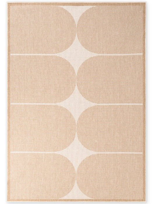 Duet 106245 Jute White Indoor / Outdoor Reversible