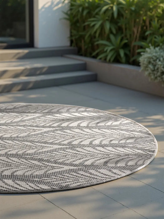Duet 106246 White Grey Indoor / Outdoor Reversible