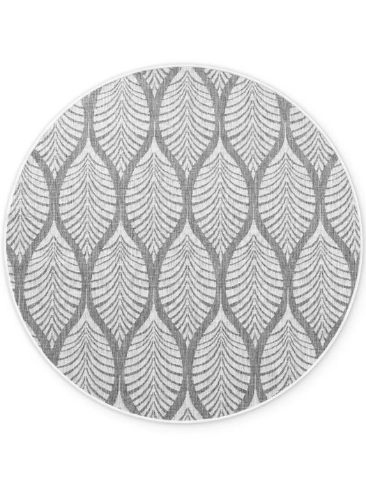 Duet 106246 White Grey Indoor / Outdoor Reversible