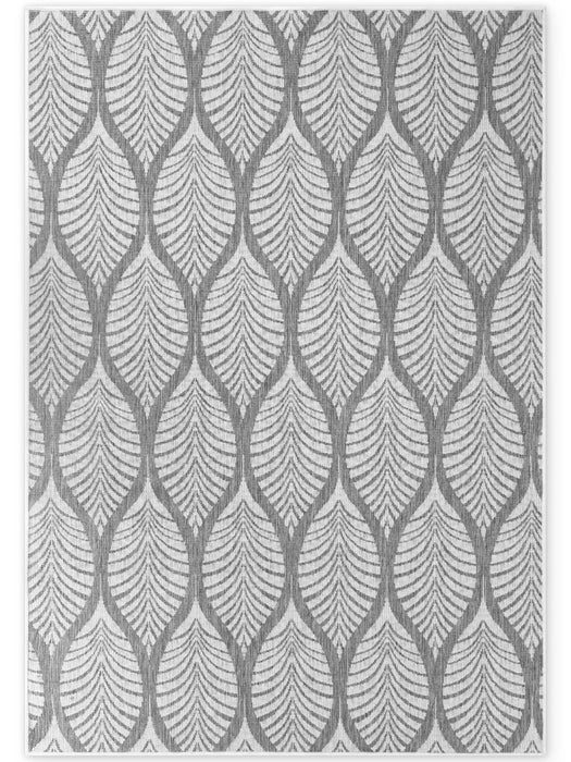 Duet 106246 White Grey Indoor / Outdoor Reversible